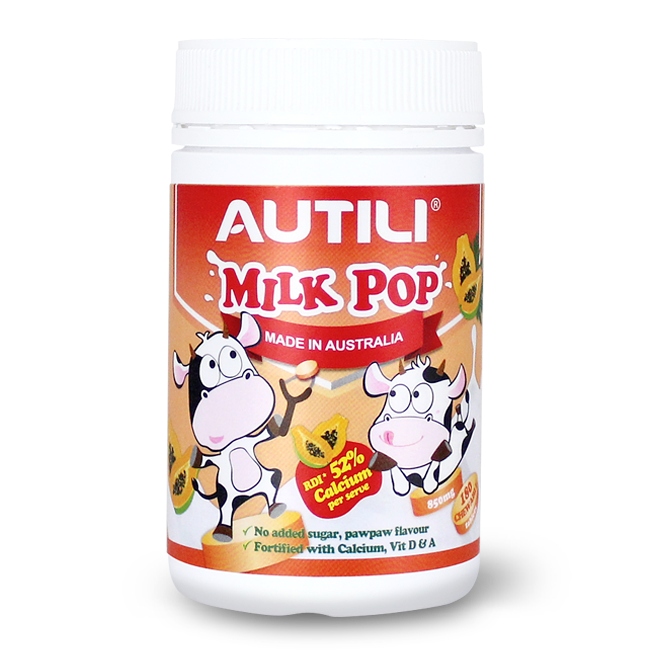 Autili Milk Pop (Pawpaw flavour) 850mg