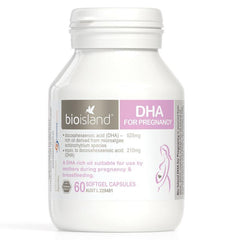 Bio Island DHA for Pregnancy 60 Softgel Capsules