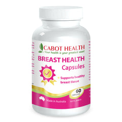 Cabot Health Breast Health 60 Capsules (Exp date: March 2024)