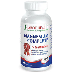 Cabot Health Magnesium Complete 200 Tablets