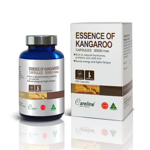 Careline Essence of Kangaroo 30000 Max / 200 Capsules