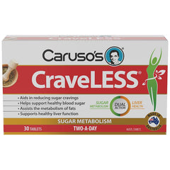 Caruso's CraveLESS 30 Tablets