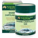 Australian by Nature Shark Cartilage 500mg 200 Capsules
