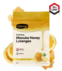 Comvita Manuka Honey Lozenges with Propolis - Lemon Flavour 500g