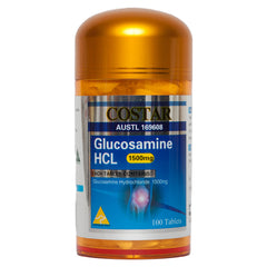 Costar Glucosamine HCL 1500mg 100 Tablets