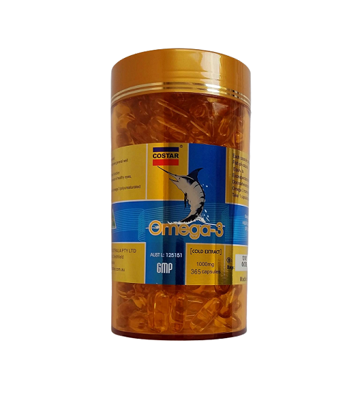 Costar Omega3 1000mg 365 Capsules