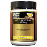 Go Healthy Flaxseed Oil 1500mg 200 Capsules