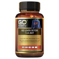 Go Healthy Liver Detox 1 A Day 60 Capsules