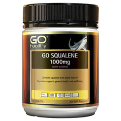 Go Healthy Squalene 1000mg 200 Softgel Capsules