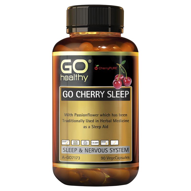 Go Healthy Cherry Sleep 90 Vege Capsules