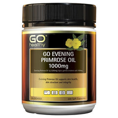 Go Healthy Evening Primrose Oil 1000mg 200 Soft Capsules