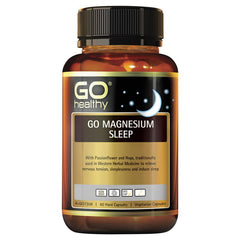 Go Healthy Magnesium Sleep 60 Vege Capsules