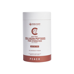 Golden Health Collagen Peptides Peach Flavour 30 x 3.5g Sachets