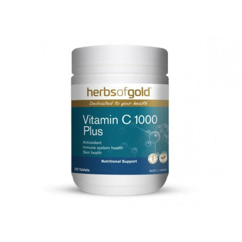 Herbs of Gold Vitamin C 1000 Plus 120 Tablets