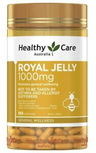 Healthy Care Royal Jelly 1000mg 365 capsules