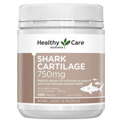 Chăm Sóc sức khỏe cá Mập Sụn 750mg 200 Viên