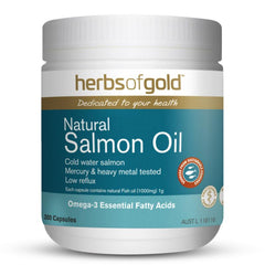 Herbs of Gold Salmon Oil 200 Capsules