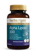 Herbs of Gold Alpha Lipoic 300 / 60 Capsules