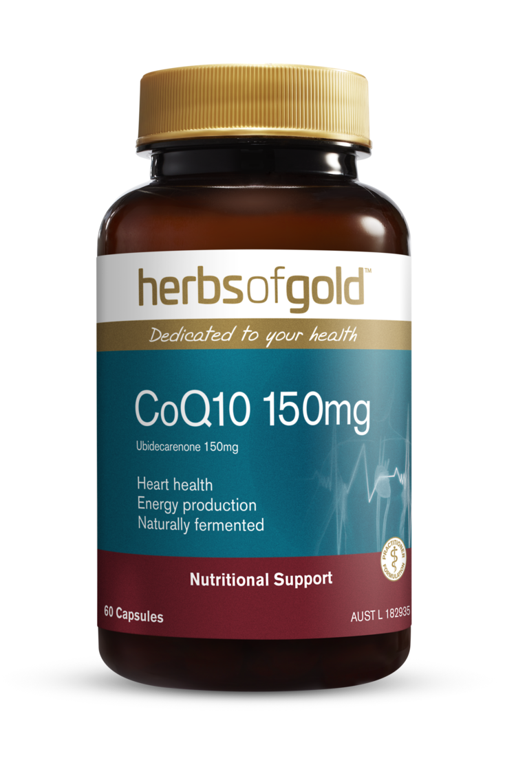 أعشاب الذهب CoQ10 150 ملغ 60 كبسولة