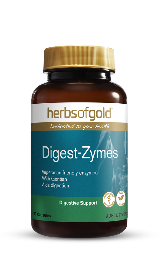 Herbs of Gold Digest - Zymes 60 Capsules