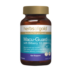 Herbs of Gold Macu-Guard with Bilberry 10000 / 60 Tablets