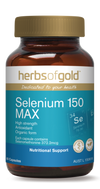 Herbs of Gold Selenium 150 MAX / 60 Capsules
