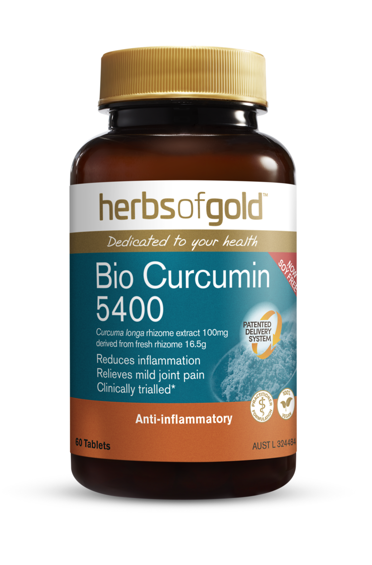 Herbs of Gold Bio Curcumin 5400 / 60 Tablets