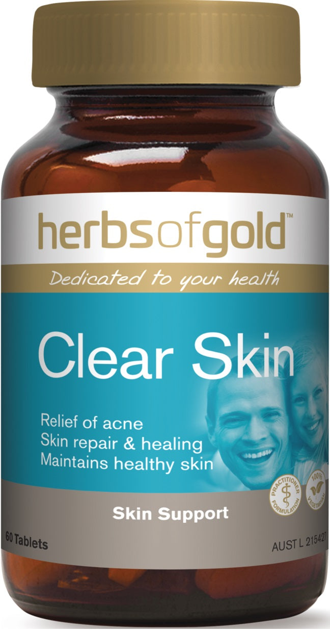 Herbs of Gold Clear Skin / 60 Tablets