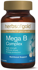 Herbs of Gold Mega B Complex 60 Capsules