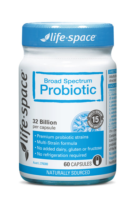 Life Space Broad Spectrum Probiotic 60 Capsules