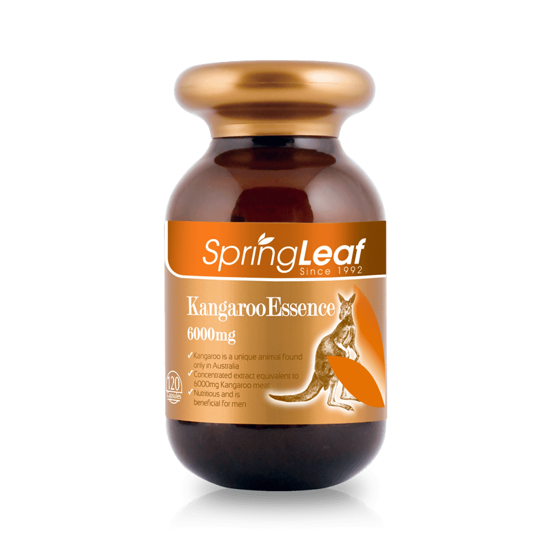 Spring Leaf Kangaroo Essence 6000mg Premium - 120 Capsules