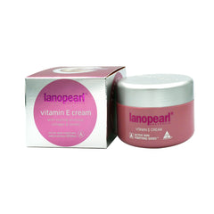 Lanopearl Vitamin E Cream with Evening Primrose, Collagen & Lanolin 100g