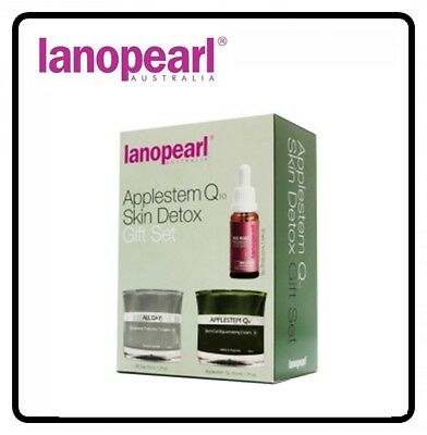 Lanopearl Applestem Q10 Skin Detox Gift Set