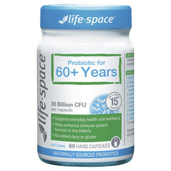 Life Space Probiotic for 60+ Years 60 Capsules