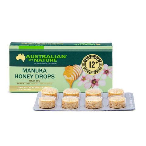 Australian by Nature Manuka Honey Drops 12+ (MGO 400)