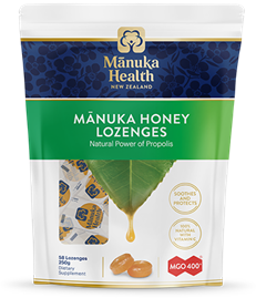 Manuka Health Manuka Honey Drops Propolis Pouch Lozenges 250g