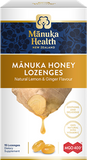 Manuka Health Manuka Honey Drops Natural Lemon & Ginger Flavour MGO 400+ 15 Lozenges
