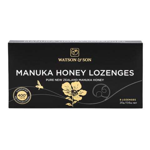 Watson & Son Manuka Honey 400+ Premium Black Label Lozenges