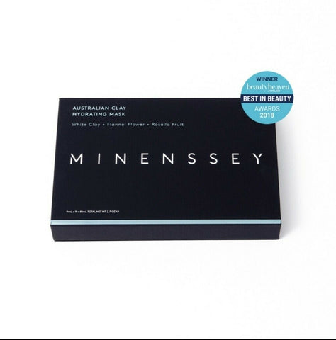 Minenssey Australian Clay Hydrating Mask 9 pieces
