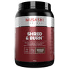 Musashi Shred & Burn Protein Chocolate Milkshake Flavour 900g