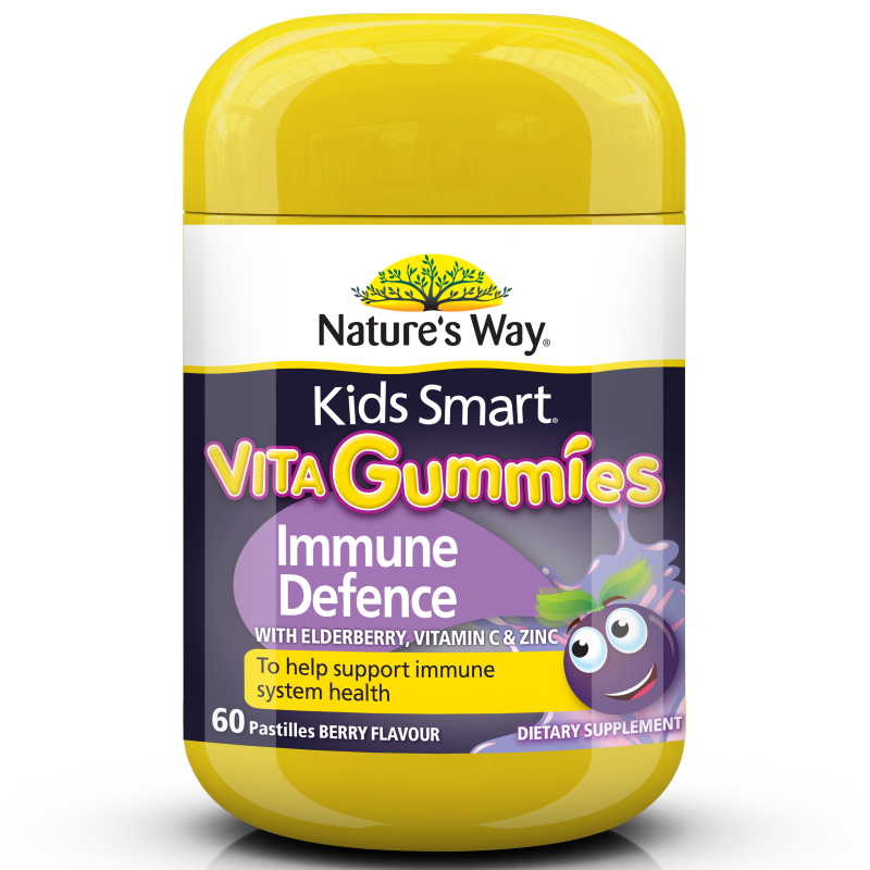 Nature's Way Kids Smart Vita Gummies Immune Defence 60 Pastilles
