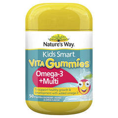 Nature's Way Kids Smart Omega3 + Multi 50 Pastilles