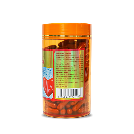فيتاتري أوميجا 3،6،9 بالإضافة إلى CoQ10 / 200 كبسولة