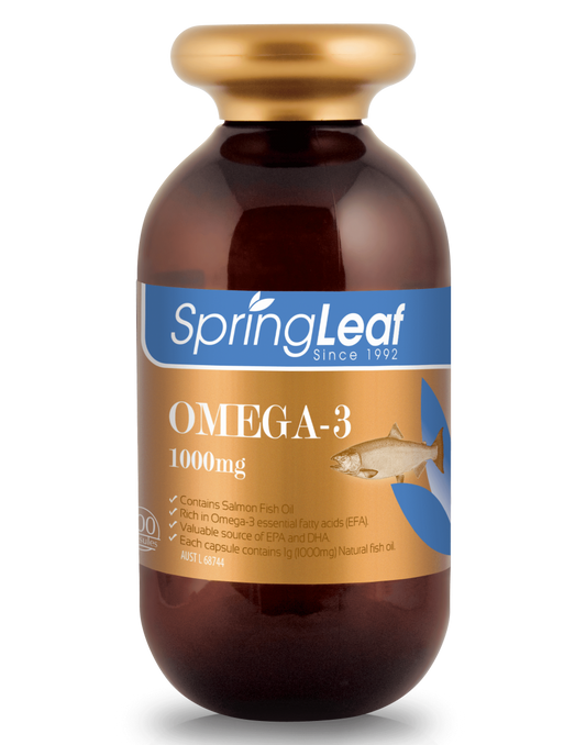 Spring Leaf Omega3 1000mg 200 Capsules Premium