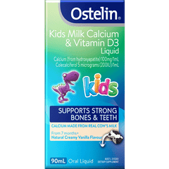 Ostelin Kids Milk Calcium & Vitamin D3 Liquid 90ml