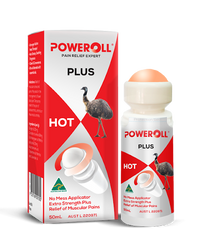 Poweroll Pain Relief Expert Plus Hot Roll-On 50ml