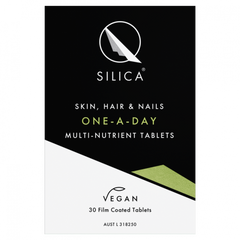 Qsilica Skin, Hair & Nails ONE-A-DAY Multi-Nutrient 30 Tablets (Exp date: 11/2022)