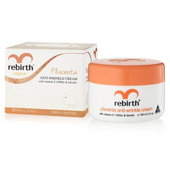 Rebirth Placenta Anti-Wrinkle Cream with Vitamin E 1000IU & Lanolin 100mL