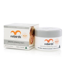 Rebirth Placenta Whitening Cream with Wakamine, Collagen & Sunscreen 100mL