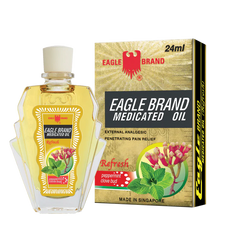 Eagle Brand Refresh Medicated Oil (Peppermint & Clove Bud) 24ml